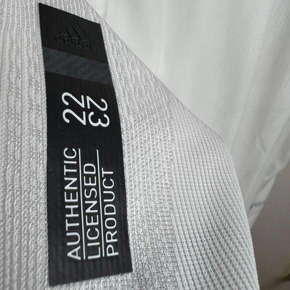 Manchester United 22/23 Adidas Authentic Away Jersey 2XL White EPL Patch H13883 - Picture 5 of 9